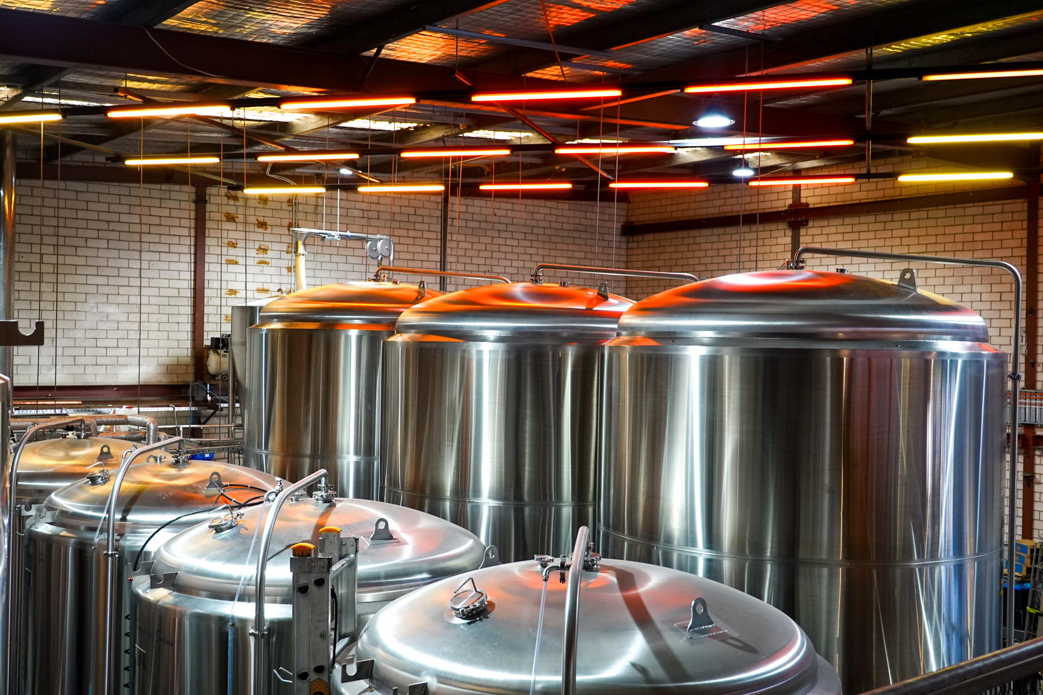brewing tanks